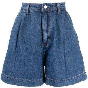 Reformation Francis High Rise Pleated Shorts, June Size 25